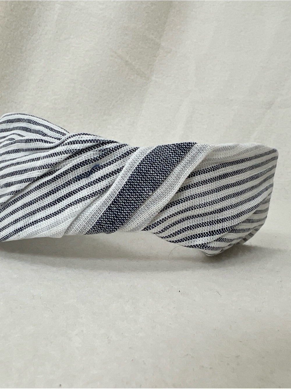 Target Navy and White Striped Twist Headband